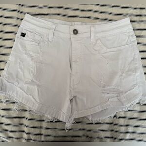 Kancan distressed shorts